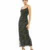 BEADED TANK DRESS 1 BEADED TANK DRESS -Women's Skirt 10778 Black AB
