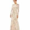 Floral Embroidered Lace Trumpet Gown -Women's Skirt 11174 BSH Default 1 WS e81fc28a 0f7d 4781 97cf 330e36f37ae3