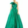 One Shoulder Bow Detail Ballgown 1 One Shoulder Bow Detail Ballgown -Women's Skirt 11599 EME Default 1 WS