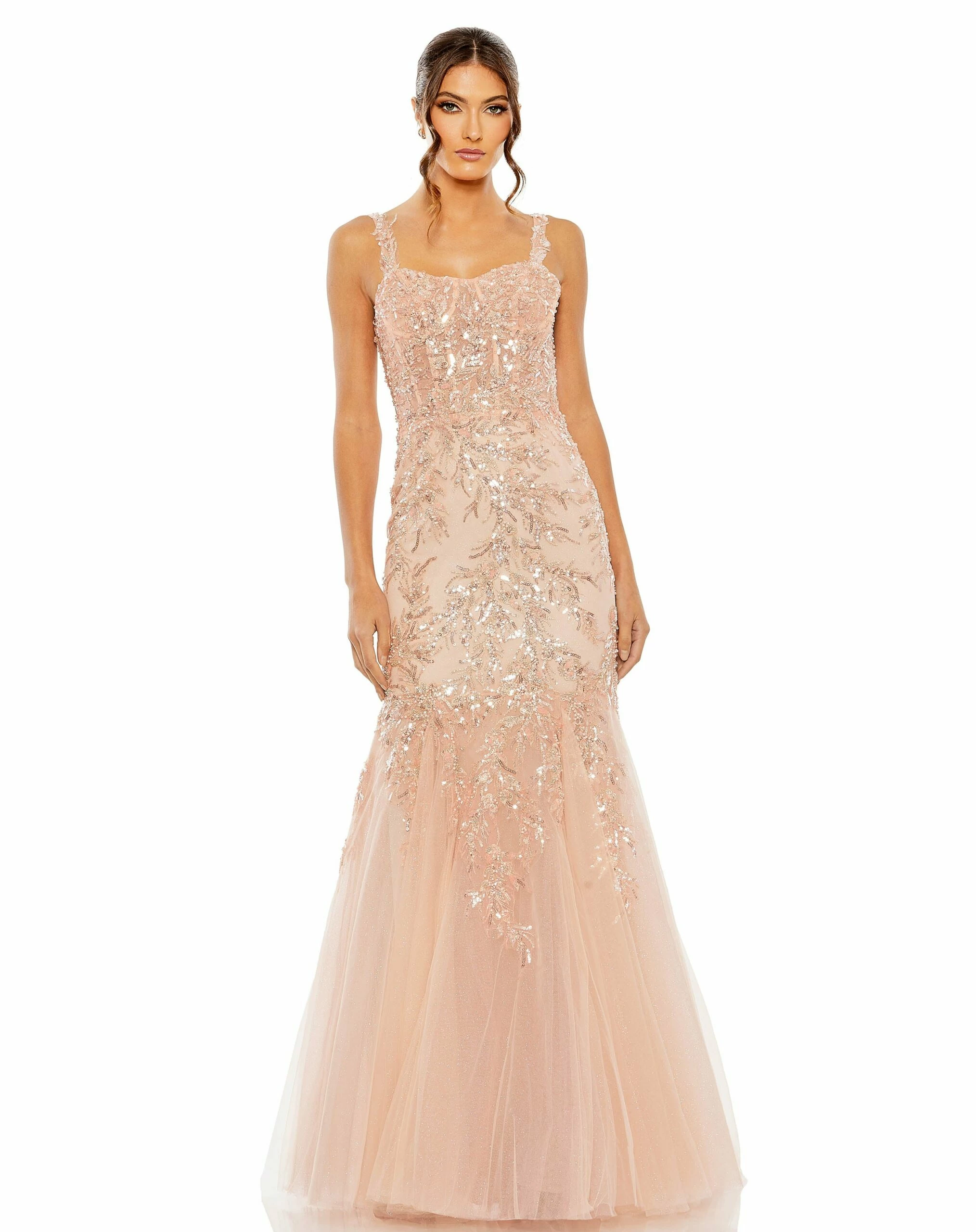 Corset Detailed Embellished Gown 3 Corset Detailed Embellished Gown