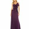 Strapless Bow Front Detailed Gown 2 Strapless Bow Front Detailed Gown -Women's Skirt 20585 AUB Default 1 WS