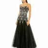 Slim Strap Embellished Bustier Gown -Women's Skirt 2236 BSI Default 1 WS