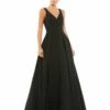 Classic Sleeveless A-Line Ball Gown 2 Classic Sleeveless A-Line Ball Gown -Women's Skirt 48924 BLK 1 WS