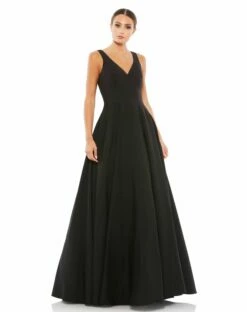 Classic Sleeveless A-Line Ball Gown