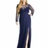 Midnight Sweetheart Lace Gown (Plus) -Women's Skirt 49173 MidnightBlue AB b0c81d8c 8b3e 4663 94b2 ec4375dc6312