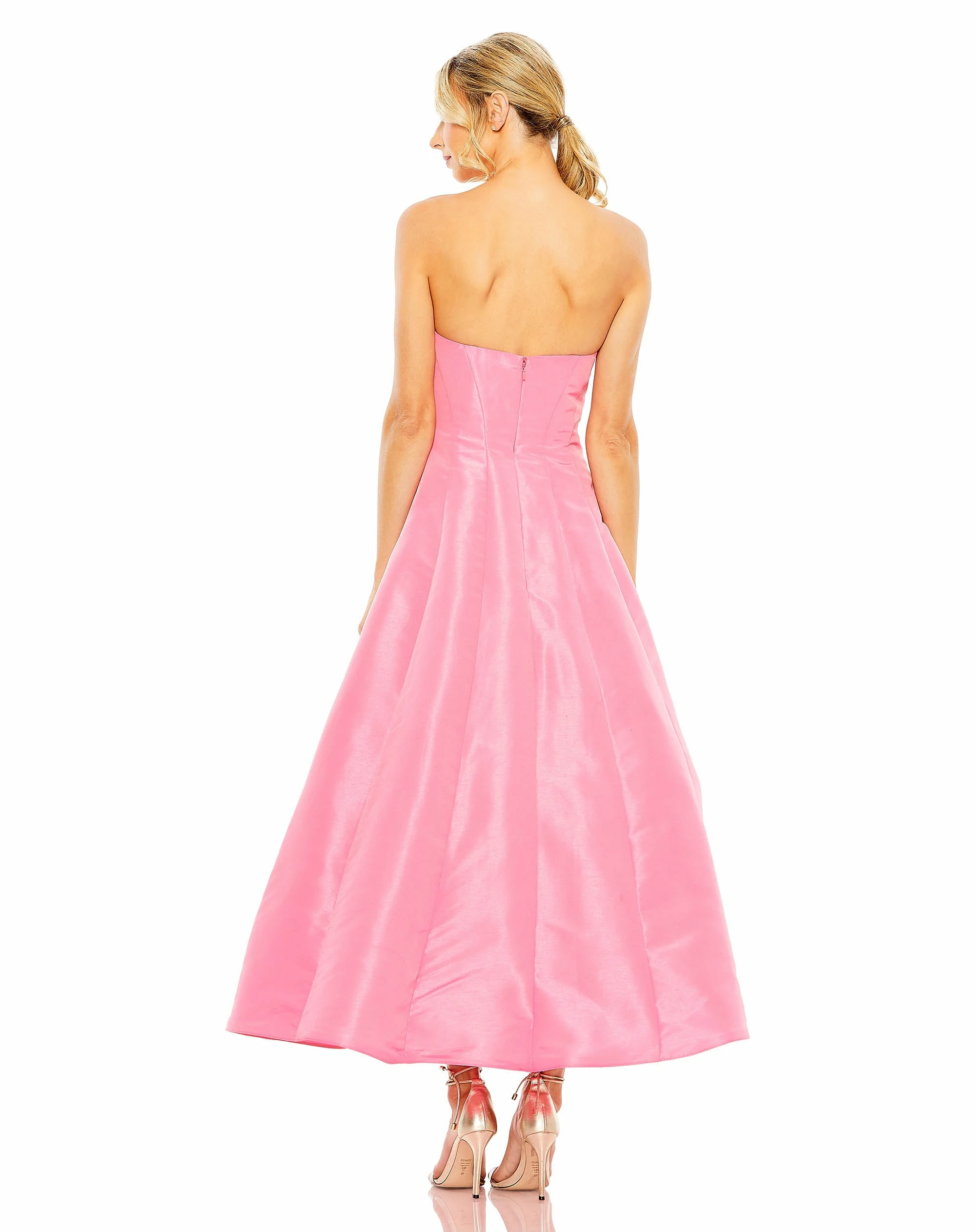 Strapless Ballgown With Bow Detail 4 Strapless Ballgown With Bow Detail - Image 2