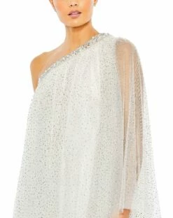 Rhinestone Embellished Waistband A Line Skirt 10 Rhinestone Embellished Waistband A Line Skirt -Women's Skirt 50689 WHT 3 WS