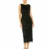 SLEEVELESS MIDI DRESS -Women's Skirt 5471 BLK Default 1 WS