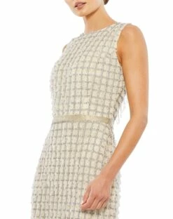 SLEEVELESS MIDI DRESS -Women's Skirt 5471 NUD 3 WS