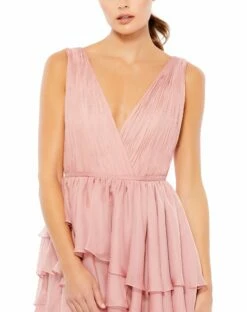 High Low Tiered Gown With Built In Bodysuit -Women's Skirt 55320 RSP 3 WS