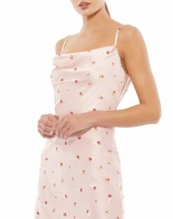Floral Pink Mini Dress -Women's Skirt 55393 PIM 3 WS 49a2c067 164a 4b39 8bf1 45014d13f88d