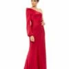 One Shoulder Blouson Sleeve Gown 1 One Shoulder Blouson Sleeve Gown -Women's Skirt 55401 RBY Default 1 WS