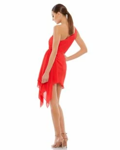 Women's Skirt -Women's Skirt 55419 Red BK