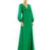 Charmeuse Empire Waist Blouson Sleeve Gown -Women's Skirt 55693 EME Default 1 WS