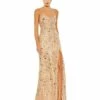 Embellished Sleeveless Lace Up Gown 2 Embellished Sleeveless Lace Up Gown -Women's Skirt 68049 Nude AB