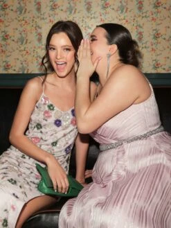 Embellished Lace Sleeveless V Neck Gown -Women's Skirt lifestyle 10893 lilacmulti 1